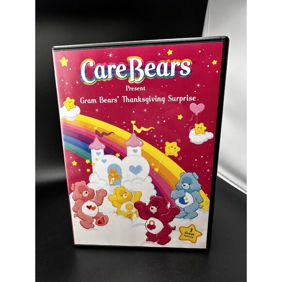 Care Bears Present Gram Bears' Thanksgiving Surprise DVD Vtg 2004 - Picture 1 of 8